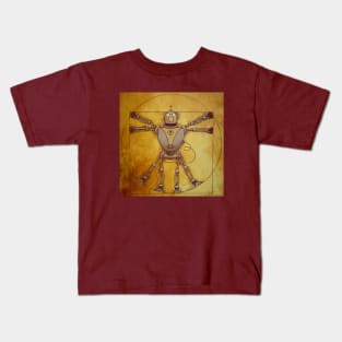 Vitruvianbot Kids T-Shirt